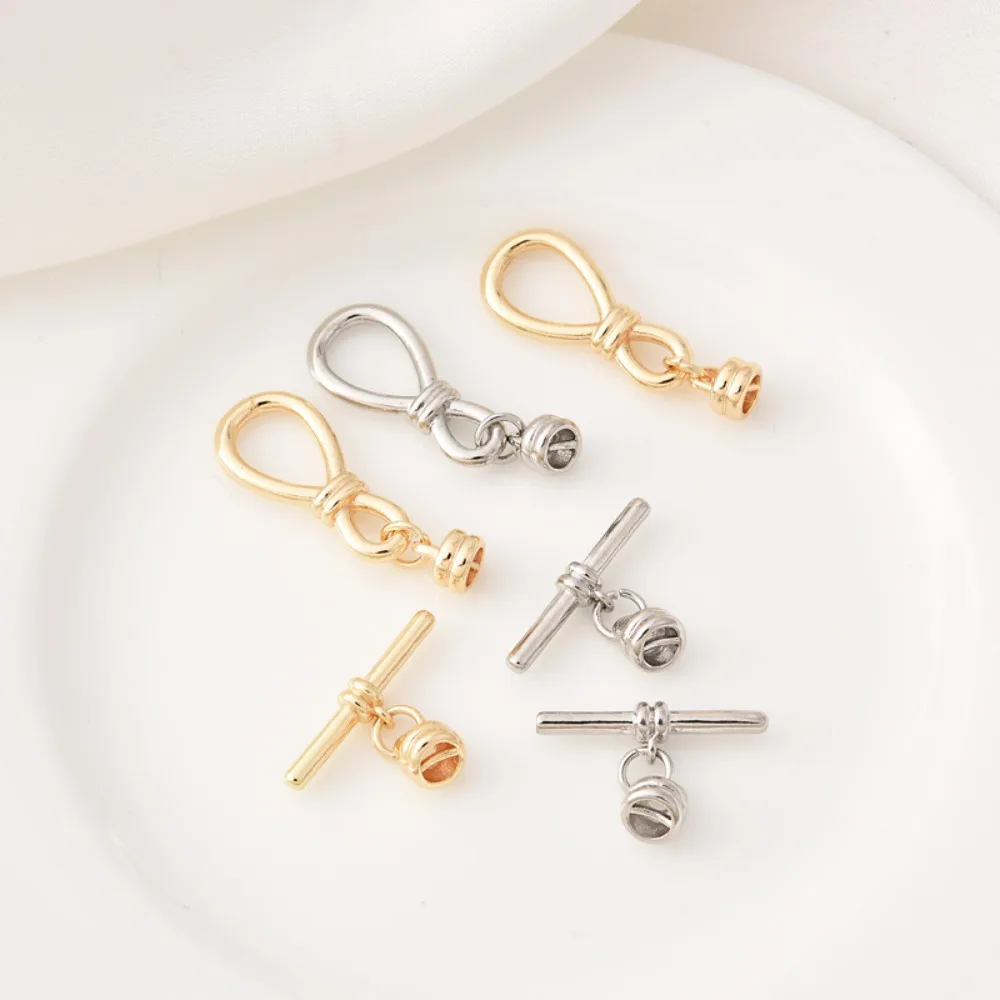 14-каратное позолоченное 8-образная застежка OT, ожерелье-браслет ручной работы своими руками с соединительной застежкой из белого золота и жемчужной пряжкой на конце
14-каратное позолоченное 8-образная застежка OT, ожерелье-браслет ручной работы своими руками с соединительной застежкой из белого золота и жемчужной пряжкой на конце