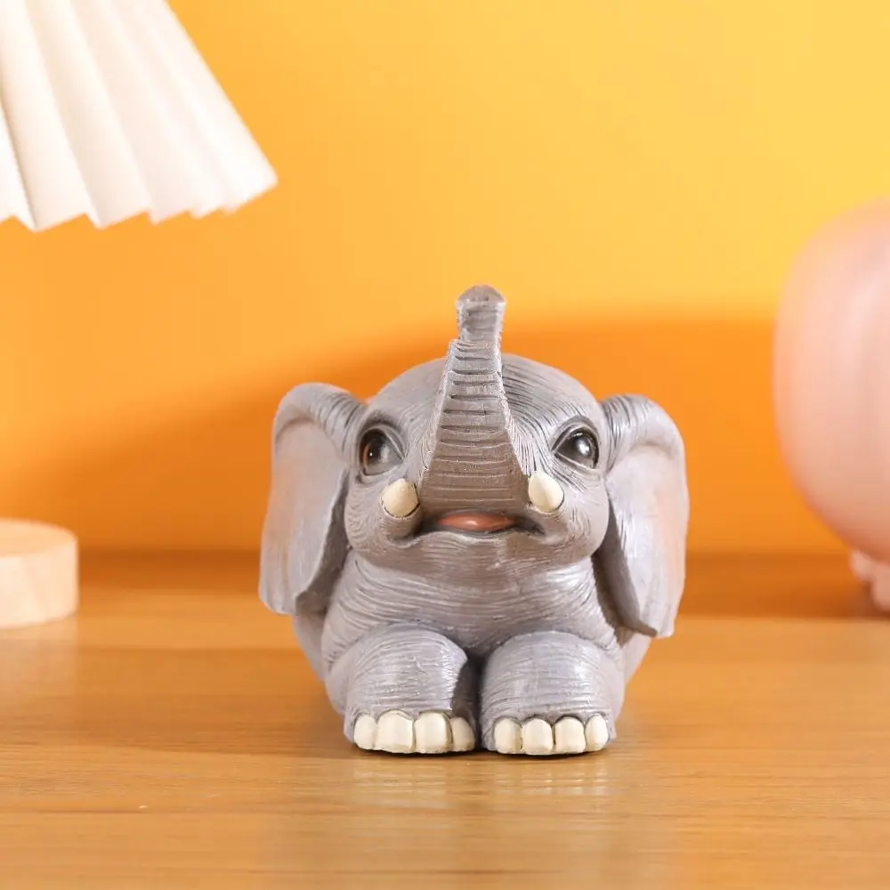 Makeup Brush Holder Elephant Pen Holder Pencil Stand Container Mini Basket Desk Organizer Room Decor Resin Animal Ornament
Makeup Brush Holder Elephant Pen Holder Pencil Stand Container Mini Basket Desk Organizer Room Decor Resin Animal Ornament