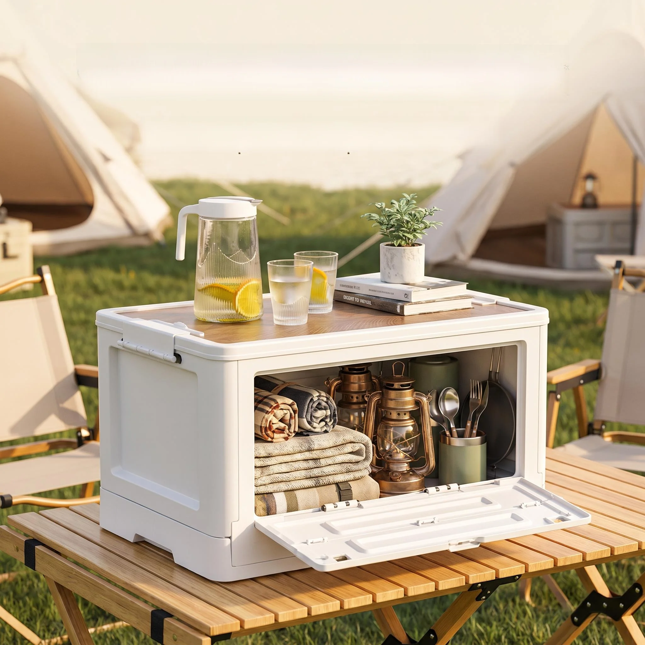 Waterproof Outdoor Storage Box Picnic Wood Cover Thickened Hardened Utility Type Car Trunk Storage Box Modern Simple Style
Waterproof Outdoor Storage Box Picnic Wood Cover Thickened Hardened Utility Type Car Trunk Storage Box Modern Simple Style