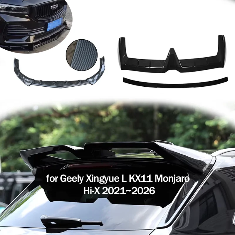 for Geely Xingyue L KX11 Monjaro Hi-X 2021~2026 ABS Bumper Trunk Door Lid Spoiler Top Pressure Wing deflectors Wings Accessories
for Geely Xingyue L KX11 Monjaro Hi-X 2021~2026 ABS Bumper Trunk Door Lid Spoiler Top Pressure Wing deflectors Wings Accessories
