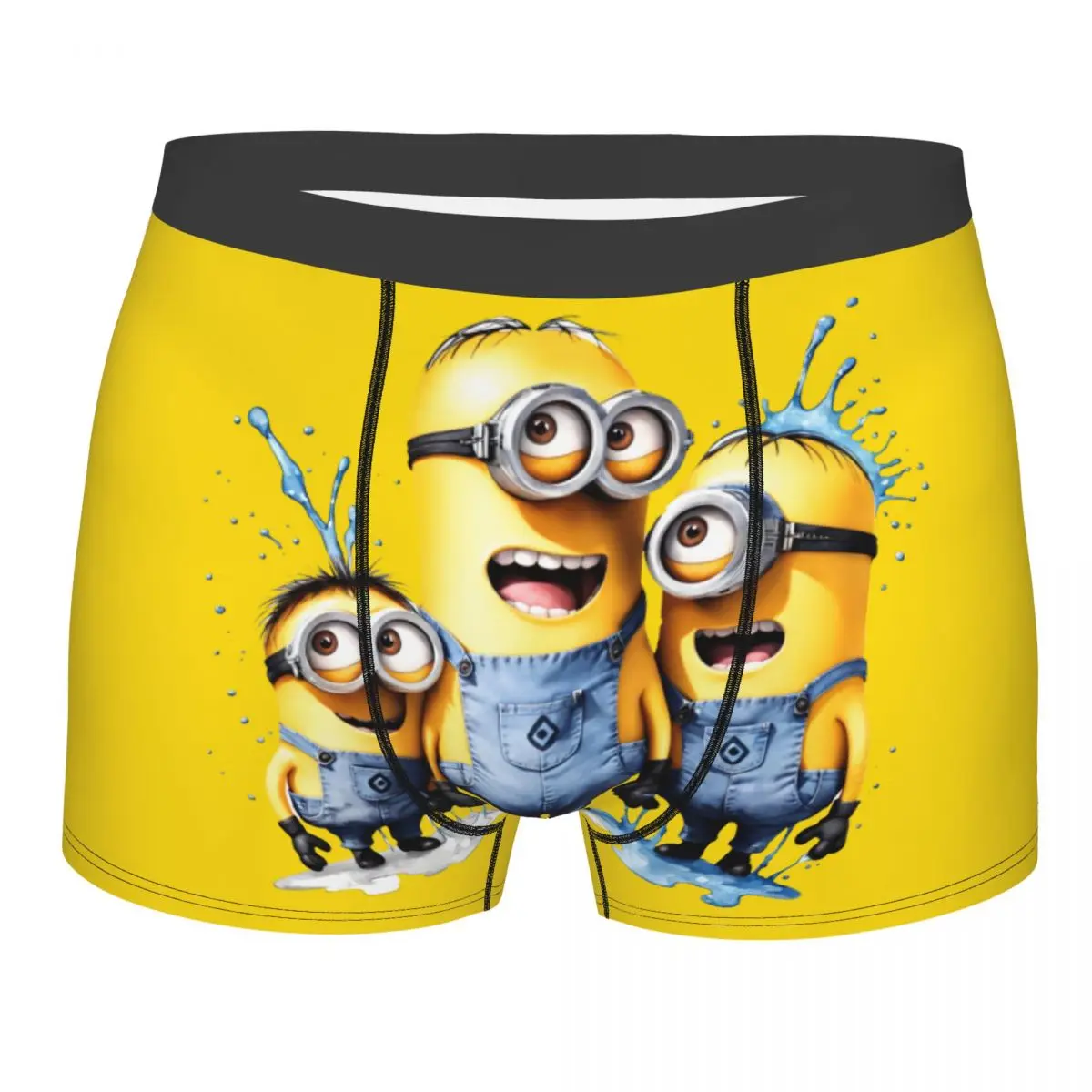 Пользовательские боксеры Minions, шорты, мужские трусы, нижнее белье, новинка, трусы
Пользовательские боксеры Minions, шорты, мужские трусы, нижнее белье, новинка, трусы