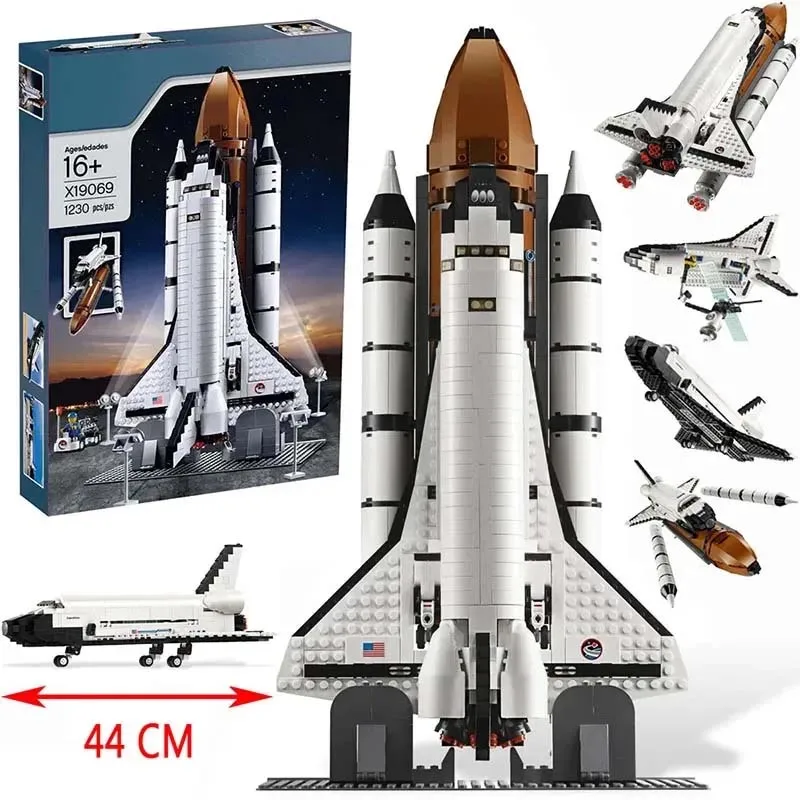 1230PCS Space Shuttle Expedition Model Building Kits Set Blocks Bricks 83014 16014 Toys For Children Birthday Gifts
1230PCS Space Shuttle Expedition Model Building Kits Set Blocks Bricks 83014 16014 Toys For Children Birthday Gifts