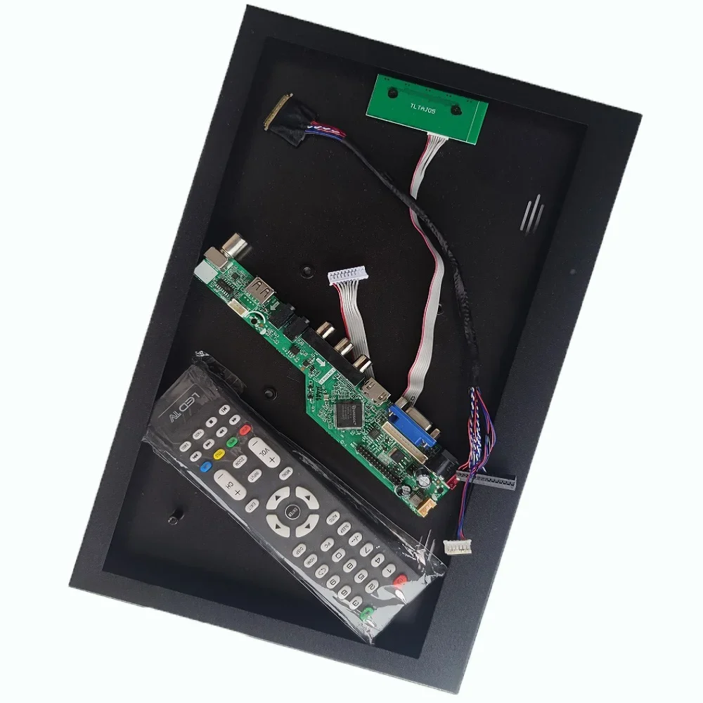 Комплект для HB133WX1 13,3 дюйма, ЖК-дисплей 1366*768 VGA, плата контроллера ТВ + металлический корпус из алюминиевого сплава, панель задней крышки, совместимая с HDMI
Комплект для HB133WX1 13,3 дюйма, ЖК-дисплей 1366*768 VGA, плата контроллера ТВ + металлический корпус из алюминиевого сплава, панель задней крышки, совместимая с HDMI