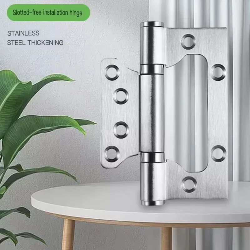 2PCS Stainless Steel Door Hinges 4 Inch Invisible Mute Thickened Bearings Hardware Hinge Accessories for Wooden Doors Window
2PCS Stainless Steel Door Hinges 4 Inch Invisible Mute Thickened Bearings Hardware Hinge Accessories for Wooden Doors Window
