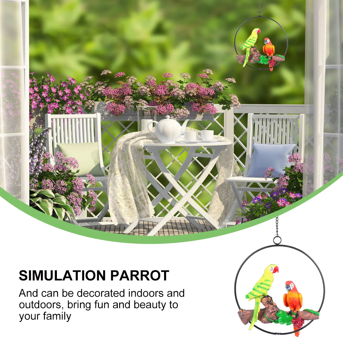 Parrot-decoration-figurine Wall Hangings Outdoor Ornaments Bird Figures Red Decorations
Parrot-decoration-figurine Wall Hangings Outdoor Ornaments Bird Figures Red Decorations