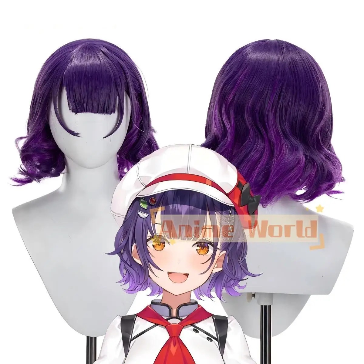 Nijisanji Nanase Suzuna Cos Cosplay Wig Halloween Carnival Party Props Synthetic Hair Heat Resistant Fiber + Wig Cap
Nijisanji Nanase Suzuna Cos Cosplay Wig Halloween Carnival Party Props Synthetic Hair Heat Resistant Fiber + Wig Cap