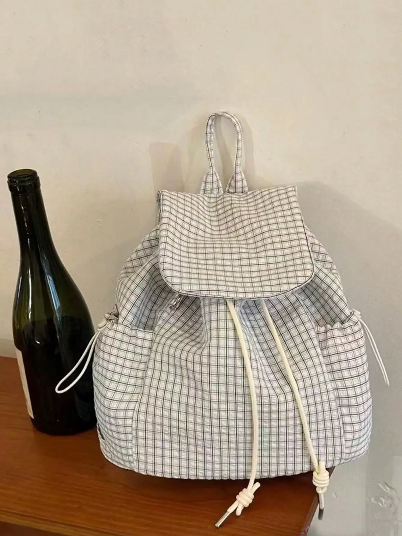 Back-to-School High-Appeal Cute Plaid Women's College Student Backpack Dual-Shoulder Bag for Daily Outings And Book Carrying
Back-to-School High-Appeal Cute Plaid Women's College Student Backpack Dual-Shoulder Bag for Daily Outings And Book Carrying