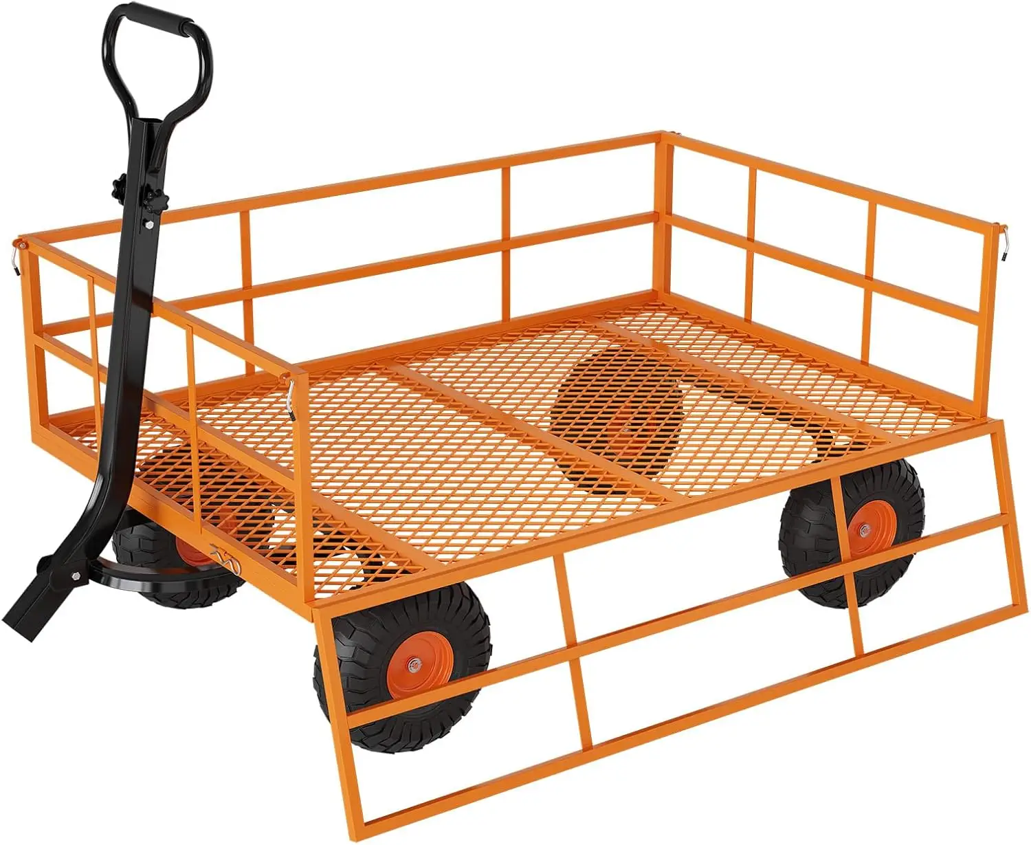 Garvee Heavy Duty Steel Garden Cart, 1200 lbs Capacity 3-in-1 Pullable Garden Wagon with 13" Wheels for Gardening Soil, Tools, and Plant Transport
Garvee Heavy Duty Steel Garden Cart, 1200 lbs Capacity 3-in-1 Pullable Garden Wagon with 13" Wheels for Gardening Soil, Tools, and Plant Transport