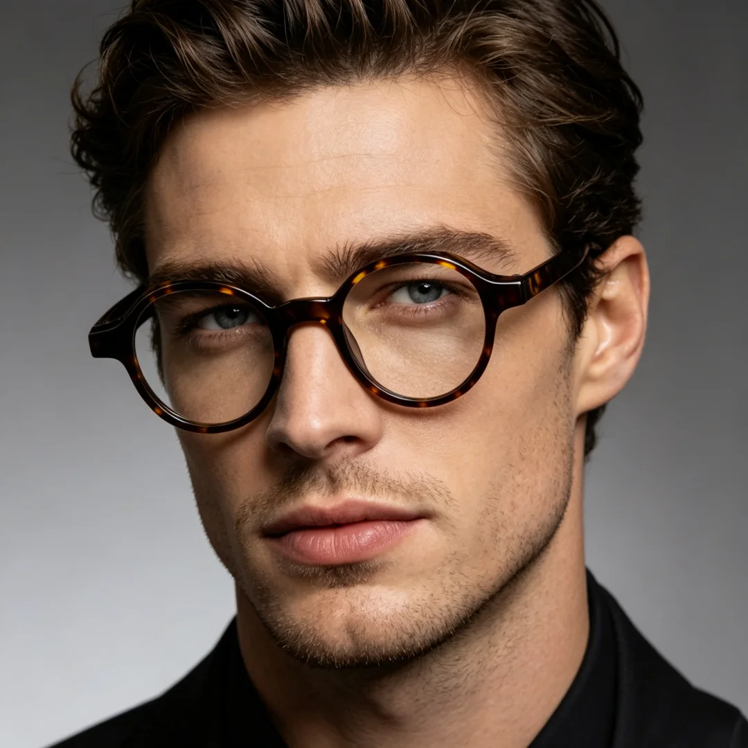 BETSION Fashion Round Acetate Reading Glasses 46mm Full Rim Myopia Prescription Eyeglasses Men And Women Daily Party Handmade
BETSION Fashion Round Acetate Reading Glasses 46mm Full Rim Myopia Prescription Eyeglasses Men And Women Daily Party Handmade