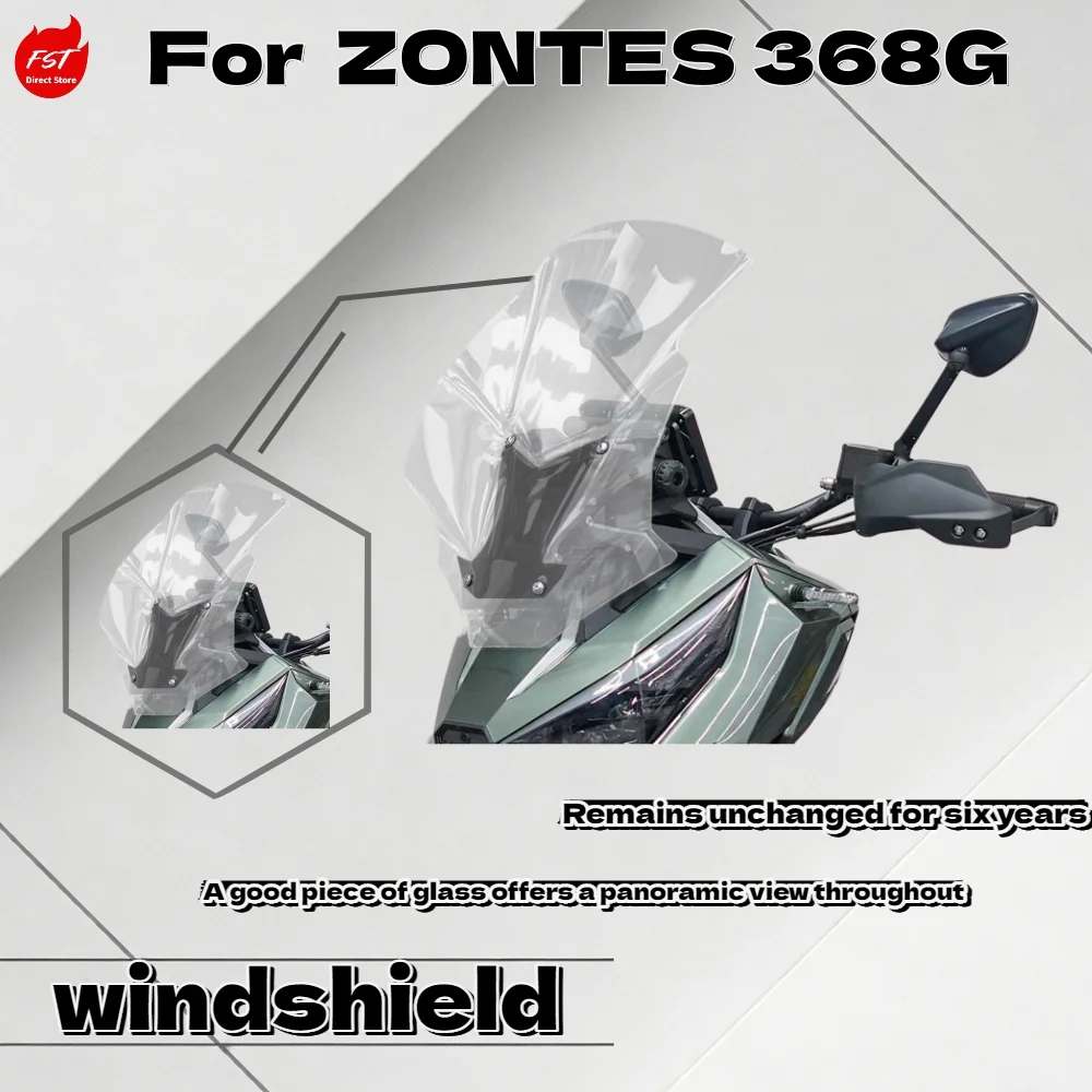 ZONTES 368G XADV-Style Enhanced Rear Windshield Modification Rain Shield with Chest Protection Accessory for Motorcycles
ZONTES 368G XADV-Style Enhanced Rear Windshield Modification Rain Shield with Chest Protection Accessory for Motorcycles