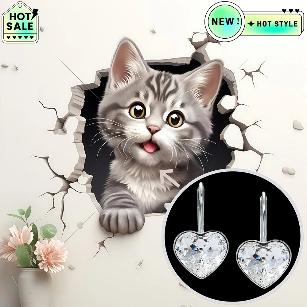 2025 Hot Selling Brand Women's Love Earrings Fashionable, Simple, Luxurious Jewelry Suitable for Gifting To Friends
2025 Hot Selling Brand Women's Love Earrings Fashionable, Simple, Luxurious Jewelry Suitable for Gifting To Friends