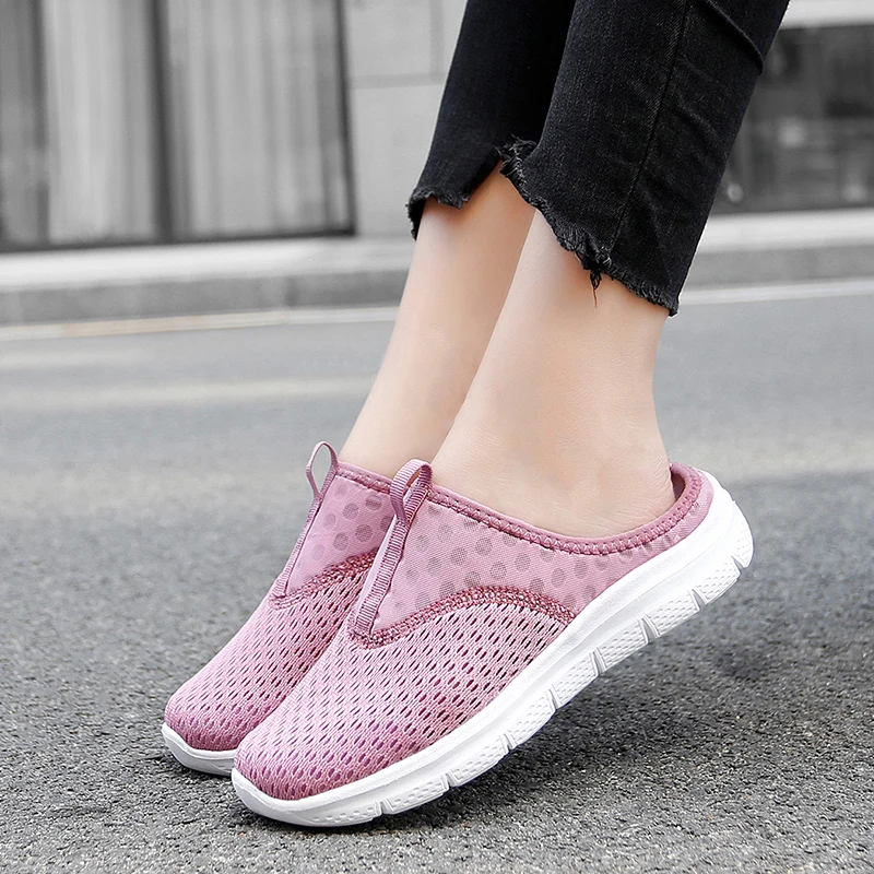 Women Walking Shoes Mesh Fitness Flats Black Light Loafers Summer Sports Outdoor Shoes Breathable Sneakers Size 35-43
Women Walking Shoes Mesh Fitness Flats Black Light Loafers Summer Sports Outdoor Shoes Breathable Sneakers Size 35-43
