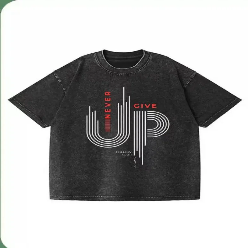 Retro Acid Washed Street Workout T‑Shirt Men Calisthenics Silhouette Print Oversized Loose Streetwear Short Sleeve Top
Retro Acid Washed Street Workout T‑Shirt Men Calisthenics Silhouette Print Oversized Loose Streetwear Short Sleeve Top