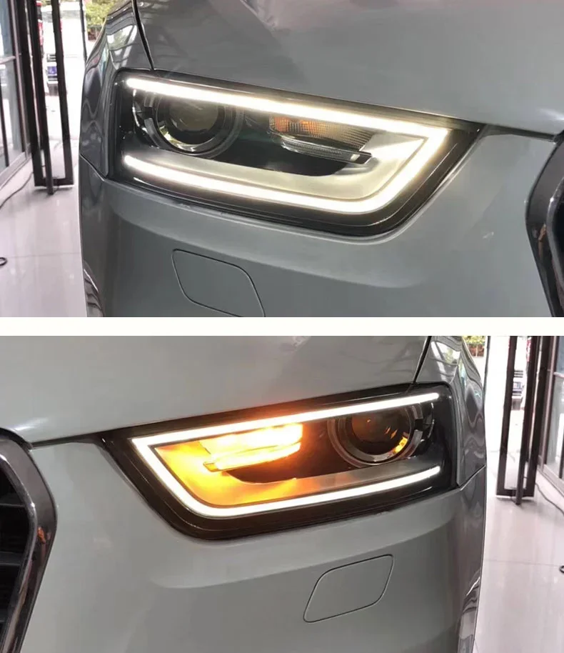 Osmrk HID LED headlight assembly angel eye daytime running light with turn signal for Audi Q3 2013-2016
Osmrk HID LED headlight assembly angel eye daytime running light with turn signal for Audi Q3 2013-2016