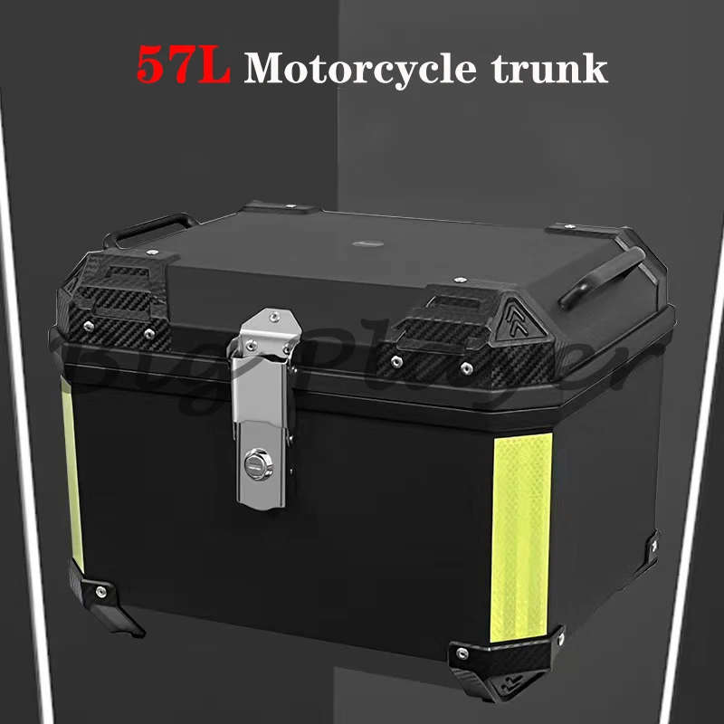 57L Motorcycle Tail Box Universal For R1200GS R1250GS F800GS Large Capacity Top Rear Luggage Tool Tail Box With Accessories
57L Motorcycle Tail Box Universal For R1200GS R1250GS F800GS Large Capacity Top Rear Luggage Tool Tail Box With Accessories