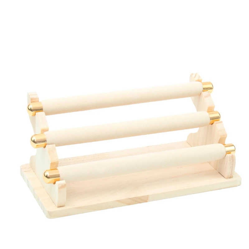 3-Tier Wooden Jewelry Display Stand Ring Holder, T-Bar Jewelry Showcase Display Stand and Organizer
3-Tier Wooden Jewelry Display Stand Ring Holder, T-Bar Jewelry Showcase Display Stand and Organizer