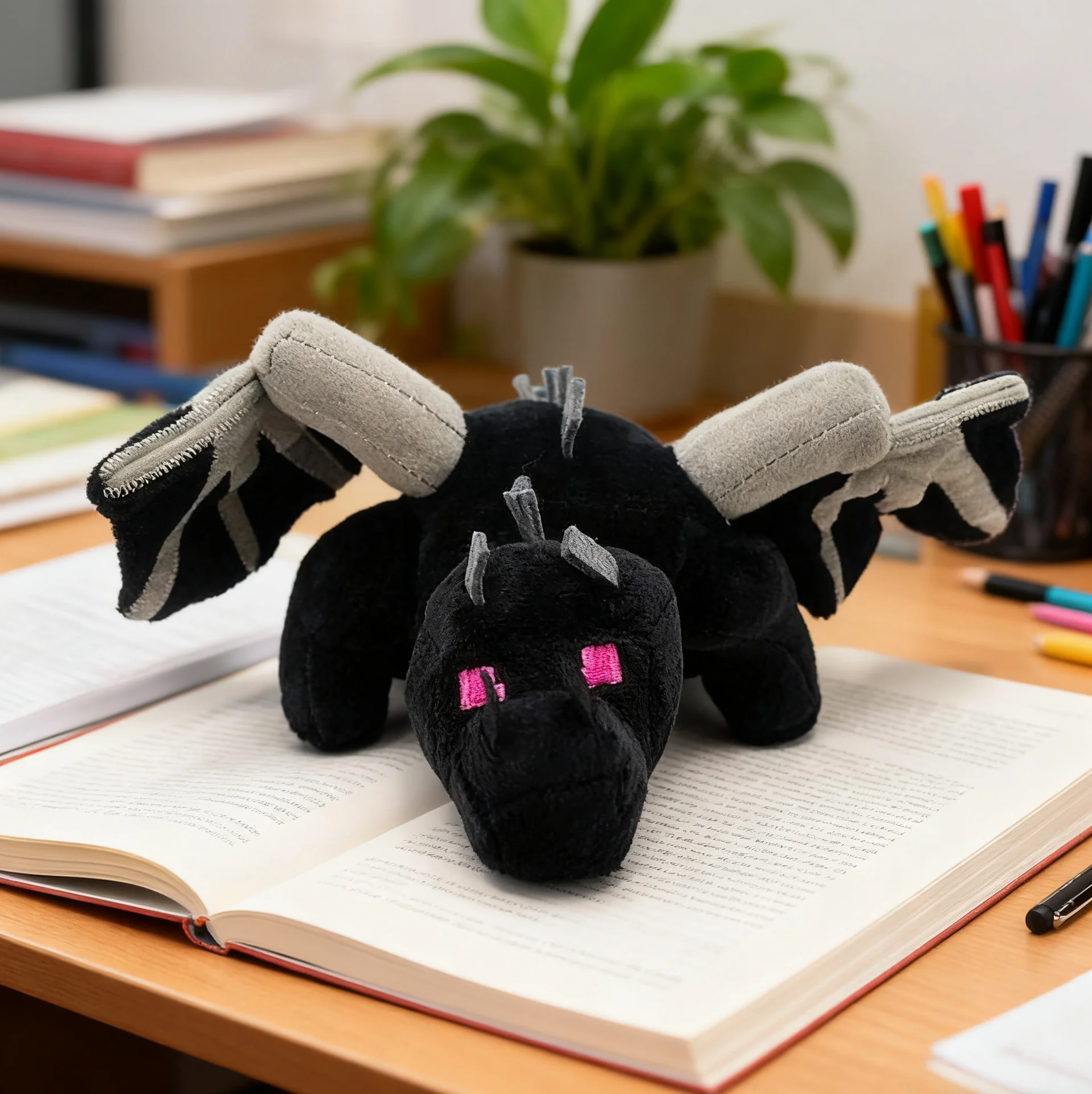 Плюшевые игрушки Ender Dragon, черная кукла-эндердракон, плюшевые мягкие игрушки в виде животных, подарки для детей 30 см
Плюшевые игрушки Ender Dragon, черная кукла-эндердракон, плюшевые мягкие игрушки в виде животных, подарки для детей 30 см