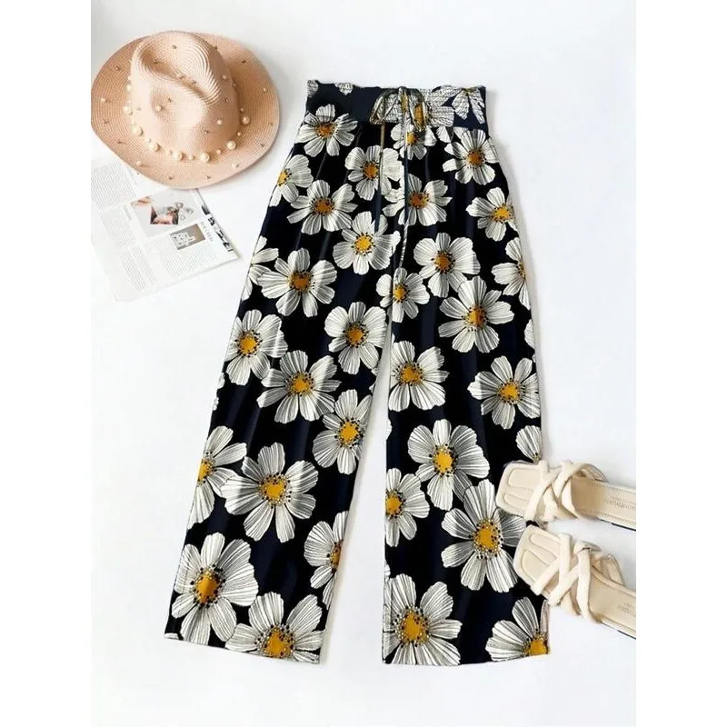 High Waist Wide Leg Pants Neutral Style Casual Trousers for Women Spring Season Other Material 100% Comfortable Fit
High Waist Wide Leg Pants Neutral Style Casual Trousers for Women Spring Season Other Material 100% Comfortable Fit