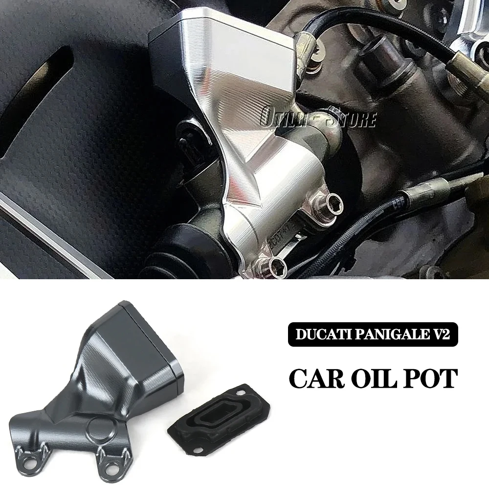 Motorcycle Accessories Rear Brake Oil Reservoir Kit For Ducati Panigale V4 PANIGALE V2 Streetfighter V4 Black Red Gold Titanium
Motorcycle Accessories Rear Brake Oil Reservoir Kit For Ducati Panigale V4 PANIGALE V2 Streetfighter V4 Black Red Gold Titanium