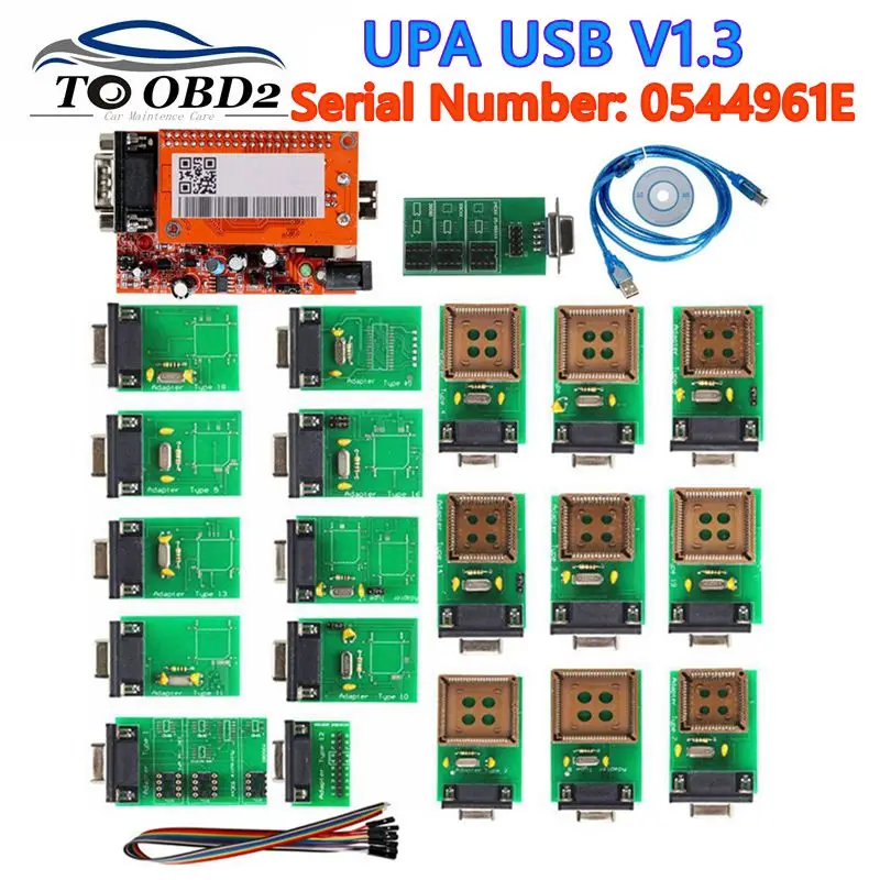 UPA V1.3 UPA USB-программатор ECU Chip Tuning с полным адаптером EEPROM Programme UPA V1.3 для версии 2014, диагностический инструмент автомобиля
UPA V1.3 UPA USB-программатор ECU Chip Tuning с полным адаптером EEPROM Programme UPA V1.3 для версии 2014, диагностический инструмент автомобиля