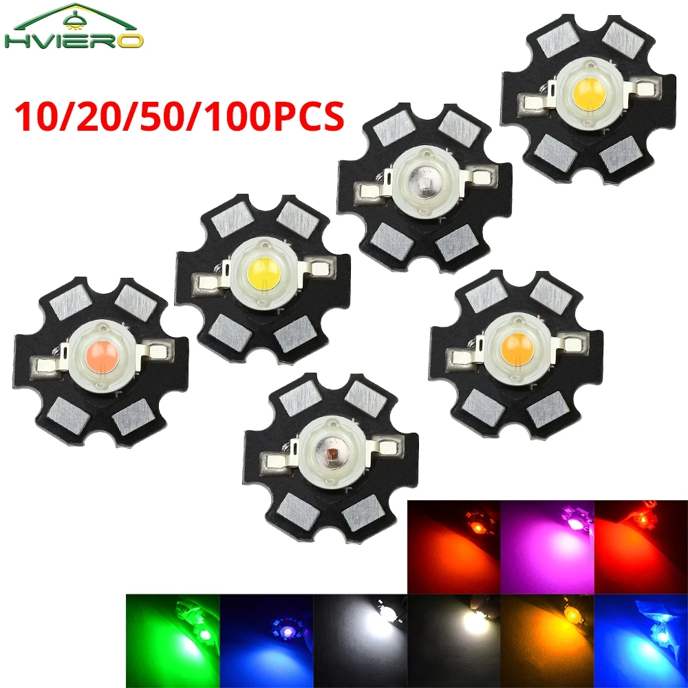 10/20/50/100PCS High Power Chip 1W RGB Led Beads Emitter Light Bead White Red Blue Green LED Bulb Diodes Lamp Star Mini Heatsink 
10/20/50/100PCS High Power Chip 1W RGB Led Beads Emitter Light Bead White Red Blue Green LED Bulb Diodes Lamp Star Mini Heatsink