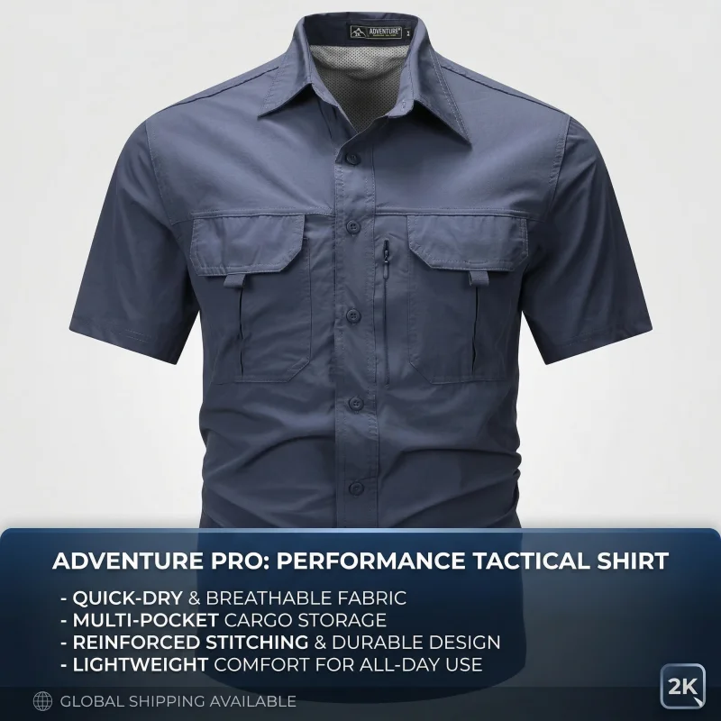 Maxbarley Outdoor Fishing Short Sleeve Shirt Men 2026 Spring Summer Casual Mesh Breathable Thin Tops Man Travel Beach T-Shirt
Maxbarley Outdoor Fishing Short Sleeve Shirt Men 2026 Spring Summer Casual Mesh Breathable Thin Tops Man Travel Beach T-Shirt