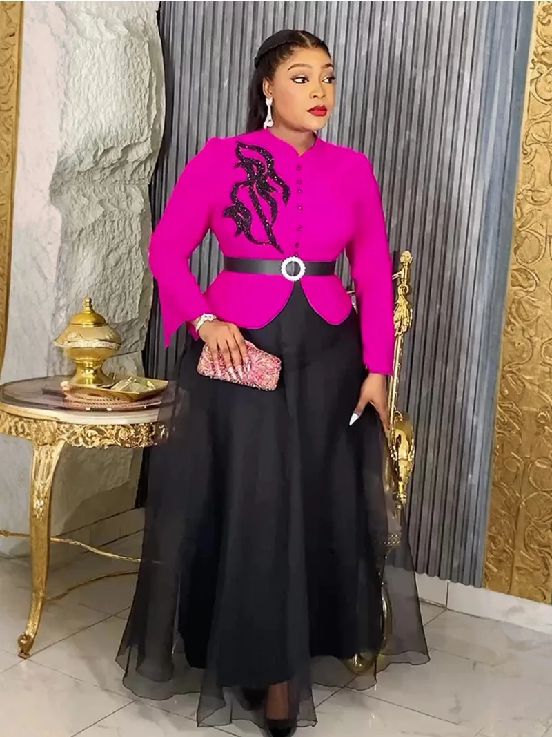 2025 New Fashion African Summer Pleated Dresses For Women Plus Size Africa Elegant Kaftan Muslim Evening Party Chiffon Dress
2025 New Fashion African Summer Pleated Dresses For Women Plus Size Africa Elegant Kaftan Muslim Evening Party Chiffon Dress