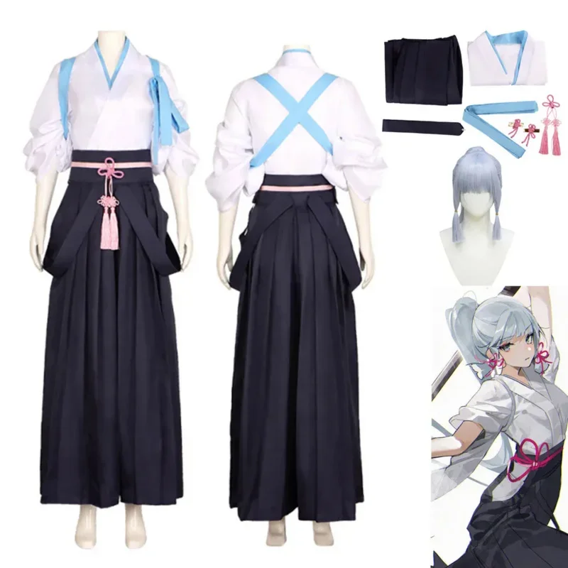 Cosdea Genshin Impact Costume Kamisato Ayaka Cosplay Kimono Anime Costume Woman Kendo Clothing Princess Ggret Wig Headgear
Cosdea Genshin Impact Costume Kamisato Ayaka Cosplay Kimono Anime Costume Woman Kendo Clothing Princess Ggret Wig Headgear