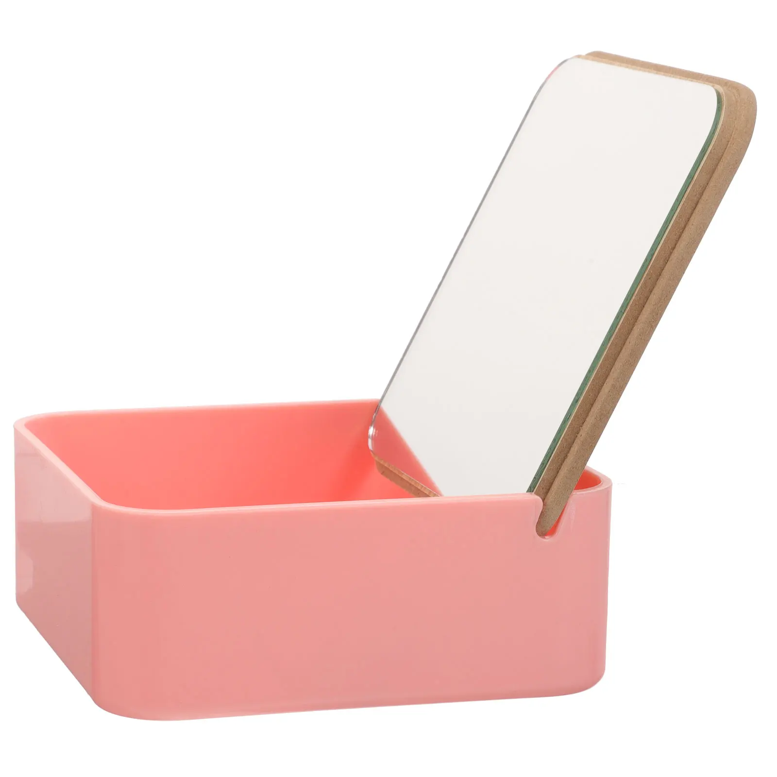 Bamboo Wood Makeup Mirror Storage Box Clear HD Surface Stable Base Clamshell Structure Great Gift Women Household
Bamboo Wood Makeup Mirror Storage Box Clear HD Surface Stable Base Clamshell Structure Great Gift Women Household