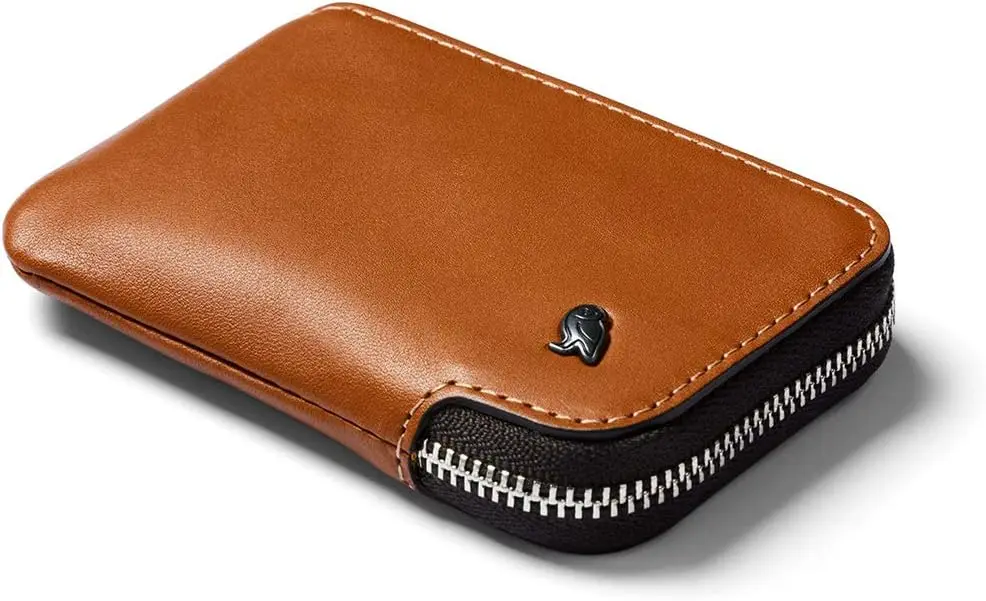 Small Leather Zipper Card Holder Wallet, Holds 4-15 Cards with Coin Pouch and Note Storage
Small Leather Zipper Card Holder Wallet, Holds 4-15 Cards with Coin Pouch and Note Storage