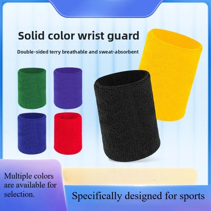 Simple Solid-color Sports Wristband To Absorb Sweat and Keep Hands Dry. Anti-sweat Wristband for Badminton and Fitness
Simple Solid-color Sports Wristband To Absorb Sweat and Keep Hands Dry. Anti-sweat Wristband for Badminton and Fitness