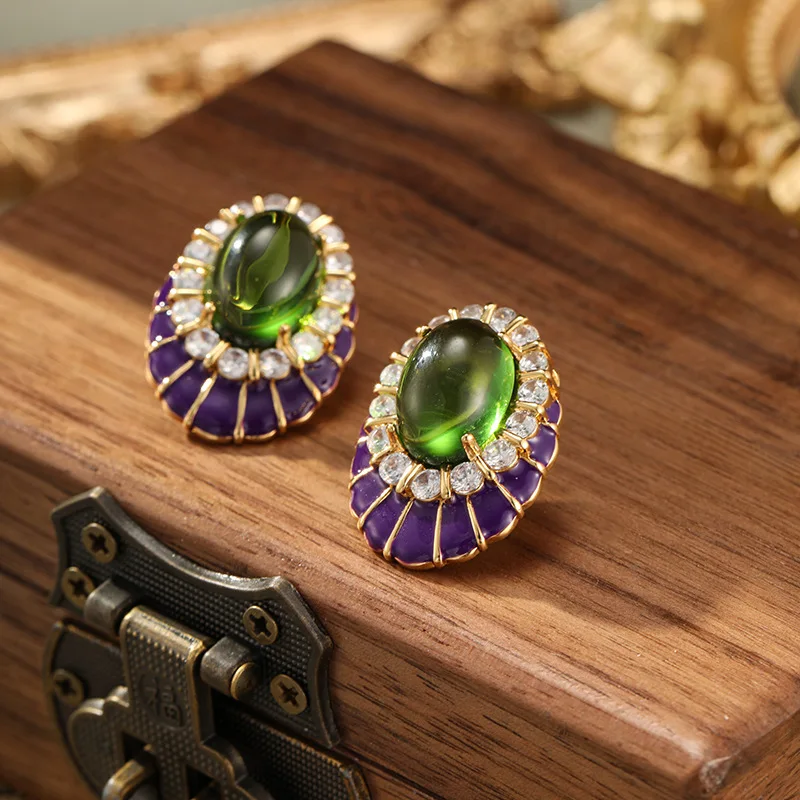 Earrings Female Niche Micro Inlaid Zircon Earrings Suitable For Elegant And Fashionable Women's Luxurious Earrings
Earrings Female Niche Micro Inlaid Zircon Earrings Suitable For Elegant And Fashionable Women's Luxurious Earrings