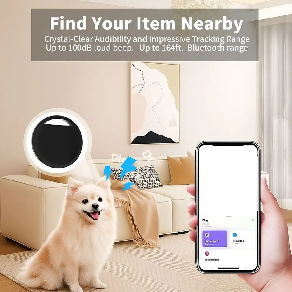 Find My App Mini Bluetooth GPS Tracker Safety Sound Alert Smart Pet Tracker GPS Positioner Anti Loss Device Wallet Finder
Find My App Mini Bluetooth GPS Tracker Safety Sound Alert Smart Pet Tracker GPS Positioner Anti Loss Device Wallet Finder