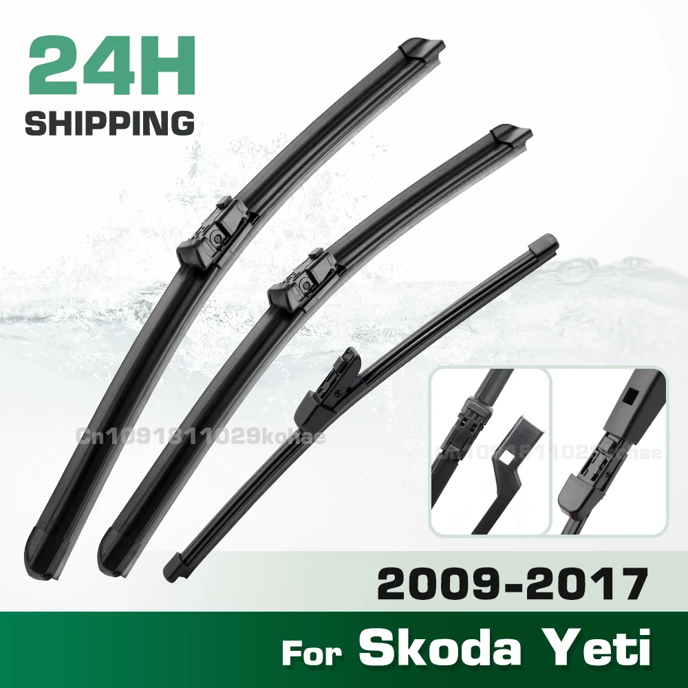 GREATROAD Wiper LHD&RHD Front & Rear Wiper Blades Set For Skoda Yeti 2009 - 2017 Windshield Windscreen Window Brushes
GREATROAD Wiper LHD&RHD Front & Rear Wiper Blades Set For Skoda Yeti 2009 - 2017 Windshield Windscreen Window Brushes