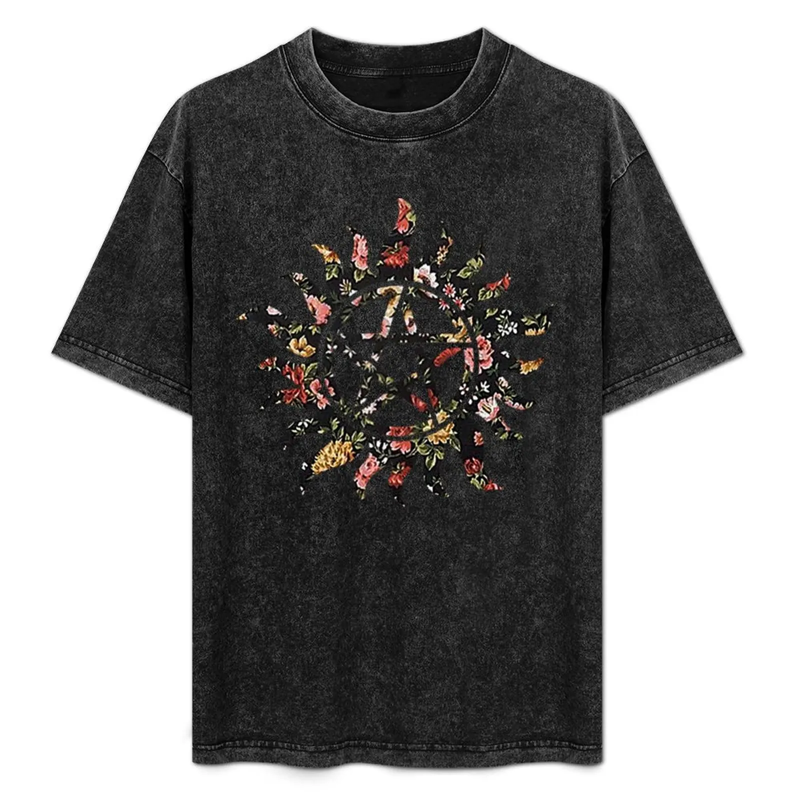 Floral Anti-Possession Symbol T-Shirt Plus Size Summer Short Sleeve T-Shirt
Floral Anti-Possession Symbol T-Shirt Plus Size Summer Short Sleeve T-Shirt