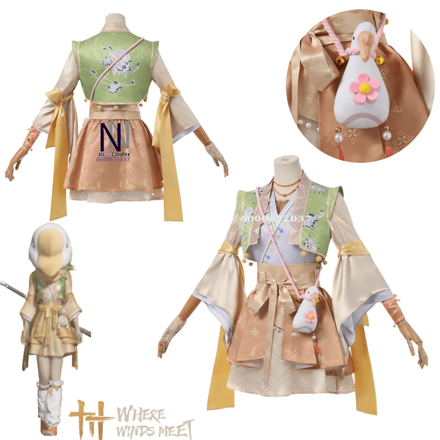 Hot Game Where Winds Meet Cosplay Traditional Costume Anime Role Playing Cute Clothes for Women Comic Con Halloween Party Suit
Hot Game Where Winds Meet Cosplay Traditional Costume Anime Role Playing Cute Clothes for Women Comic Con Halloween Party Suit