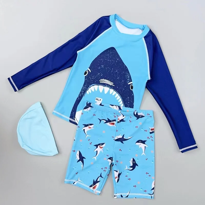 Детский купальный костюм Amber из двух частей с длинными рукавами, солнцезащитный, быстросохнущий, модный, пляжный, с шапочкой для плавания для мальчиков и девочек
Детский купальный костюм Amber из двух частей с длинными рукавами, солнцезащитный, быстросохнущий, модный, пляжный, с шапочкой для плавания для мальчиков и девочек