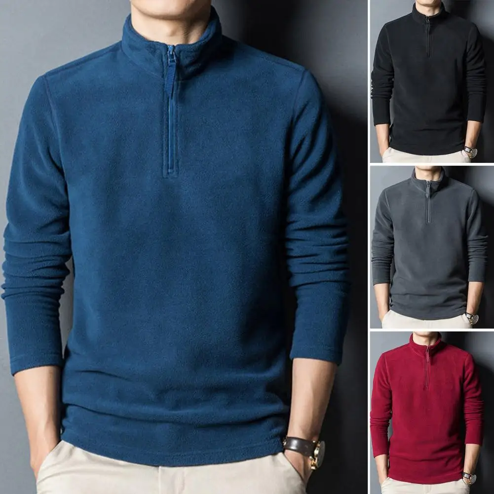 Men Pullover Sweatshirt Zipper Neckline Autumn Winter Male Sweatshirt Thickened Pullover Sweatshirt Bottoming Shirt
Men Pullover Sweatshirt Zipper Neckline Autumn Winter Male Sweatshirt Thickened Pullover Sweatshirt Bottoming Shirt