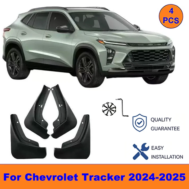4Pcs Mud Flaps For Chevrolet Tracker 2024-2025 - Splash Guards Front&Rear Wheel Fender Mudguards Car Exterior Protection Parts
4Pcs Mud Flaps For Chevrolet Tracker 2024-2025 - Splash Guards Front&Rear Wheel Fender Mudguards Car Exterior Protection Parts