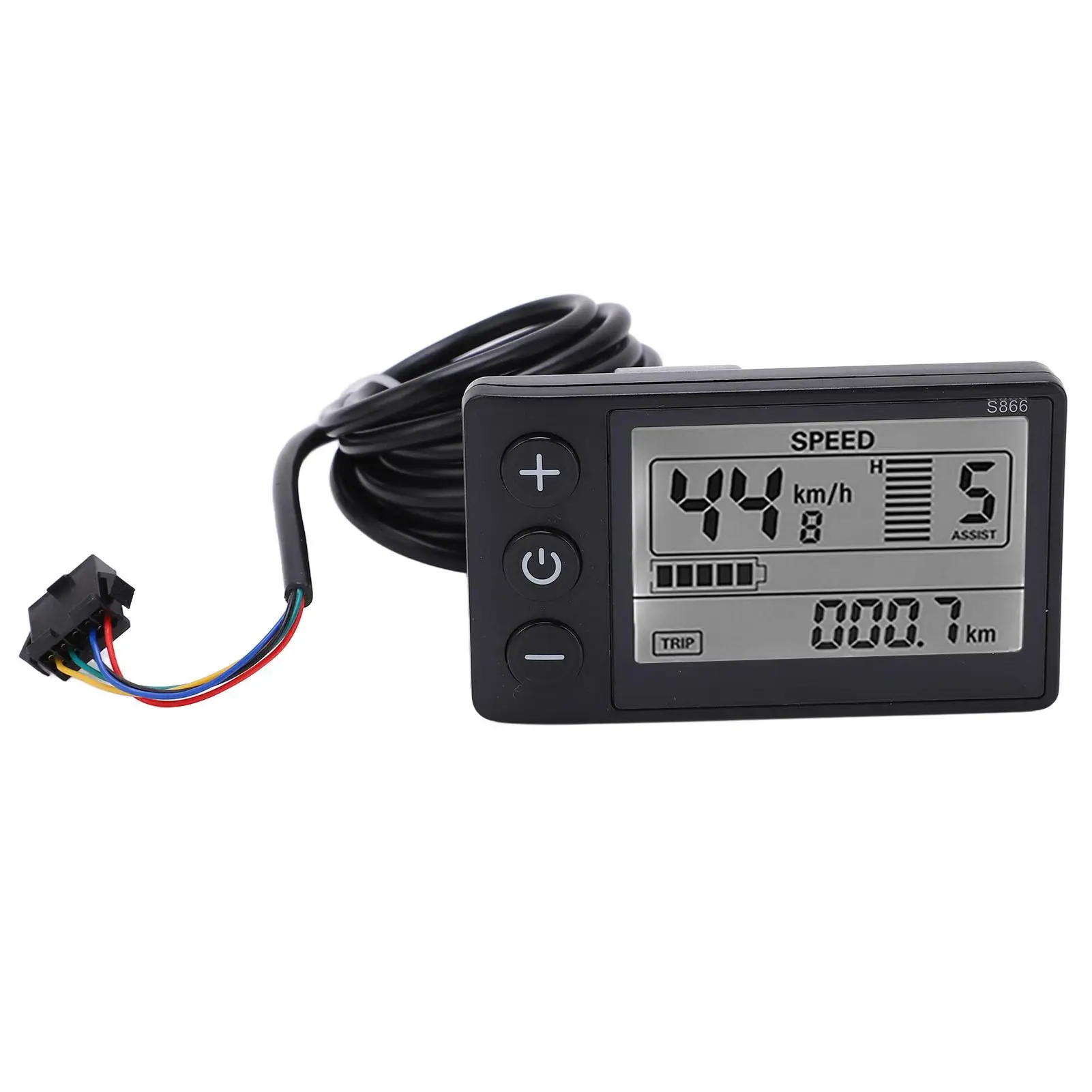 24V 36V 48V Electric Bike LCD Display Panel - S866 IP65 Waterproof Controller for E-bike Parts
24V 36V 48V Electric Bike LCD Display Panel - S866 IP65 Waterproof Controller for E-bike Parts