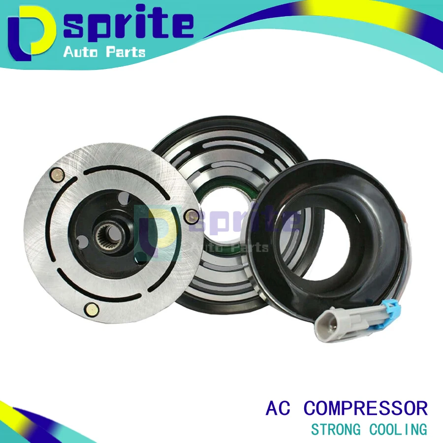 AC A/C Air Conditioning Compressor Clutch Pulley 93184431 51704659 71786767 For OPEL ASTRA VECTRA 2.2 SAAB 9-3 MK2 CADDILAC BLS
AC A/C Air Conditioning Compressor Clutch Pulley 93184431 51704659 71786767 For OPEL ASTRA VECTRA 2.2 SAAB 9-3 MK2 CADDILAC BLS
