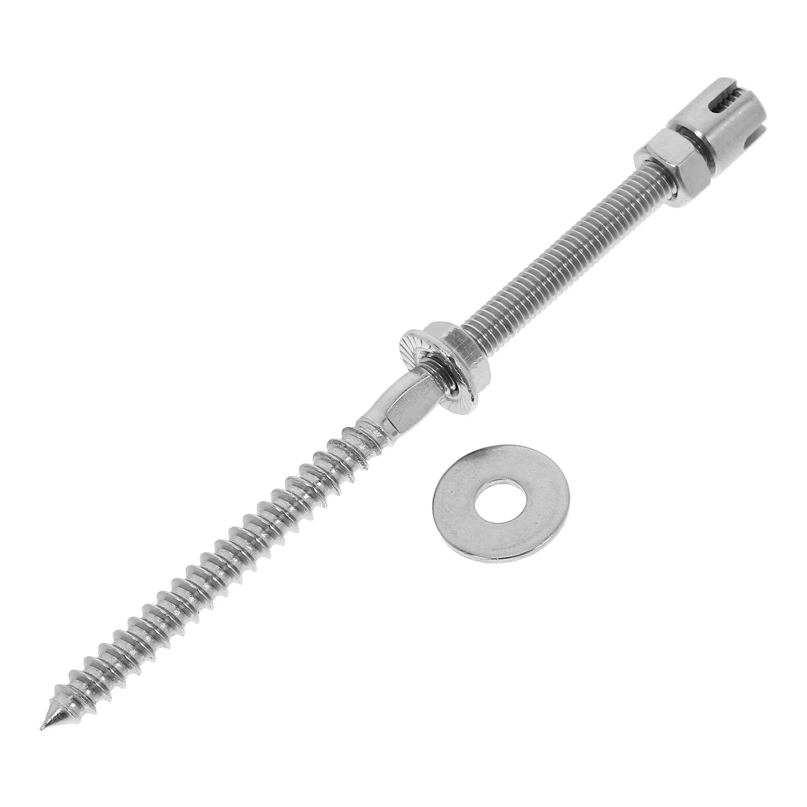 Stainless Steel Cross Clamp Fixing Fixture for Greenhouse Electric Wire Rope Garden Trellis Screw Plant Support
Stainless Steel Cross Clamp Fixing Fixture for Greenhouse Electric Wire Rope Garden Trellis Screw Plant Support