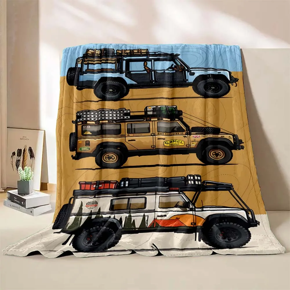 6 Sizes Car Off-road Camping RV Printed Blanket Warm Soft and Comfortable Home Travel Outdoor Blanket Sofa Bedding Cover Blanket
6 Sizes Car Off-road Camping RV Printed Blanket Warm Soft and Comfortable Home Travel Outdoor Blanket Sofa Bedding Cover Blanket