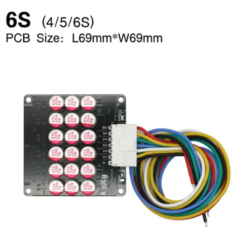 5A 6S Active Balancer/Active Equalizer Capacitor Board 6S Li-ion Lifepo4 LTO Lithium Battery Acrylic protective case
5A 6S Active Balancer/Active Equalizer Capacitor Board 6S Li-ion Lifepo4 LTO Lithium Battery Acrylic protective case