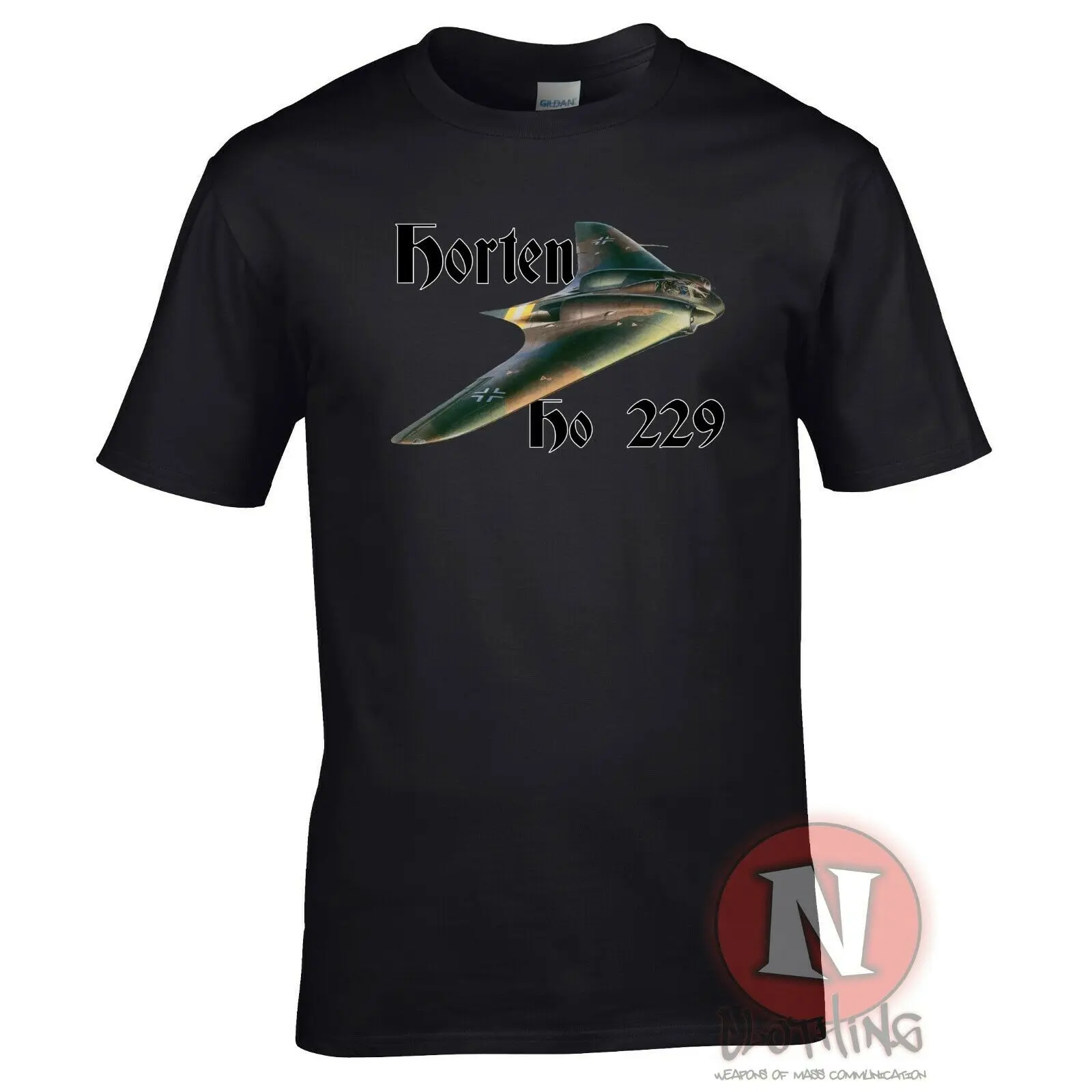 WWII German Flying Wing Horton Ho 229 Fighter/bomber T Shirt. 100% Cotton Short Sleeve O-Neck T-shirt Casual Mens Top
WWII German Flying Wing Horton Ho 229 Fighter/bomber T Shirt. 100% Cotton Short Sleeve O-Neck T-shirt Casual Mens Top