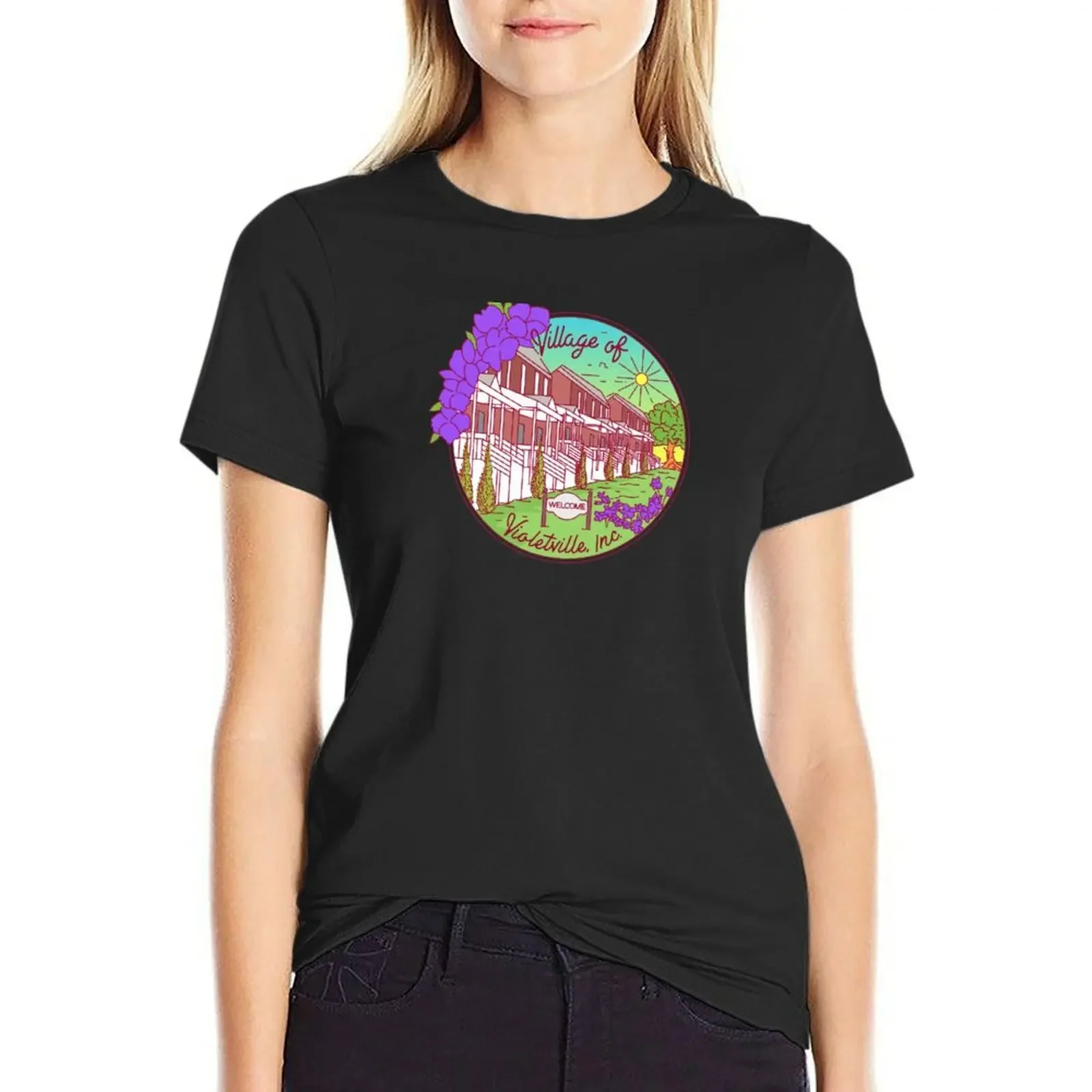 Village of Violetville, Inc T-Shirt Blouse Aesthetic clothing plain Female clothing plain t shirts for Women
Village of Violetville, Inc T-Shirt Blouse Aesthetic clothing plain Female clothing plain t shirts for Women