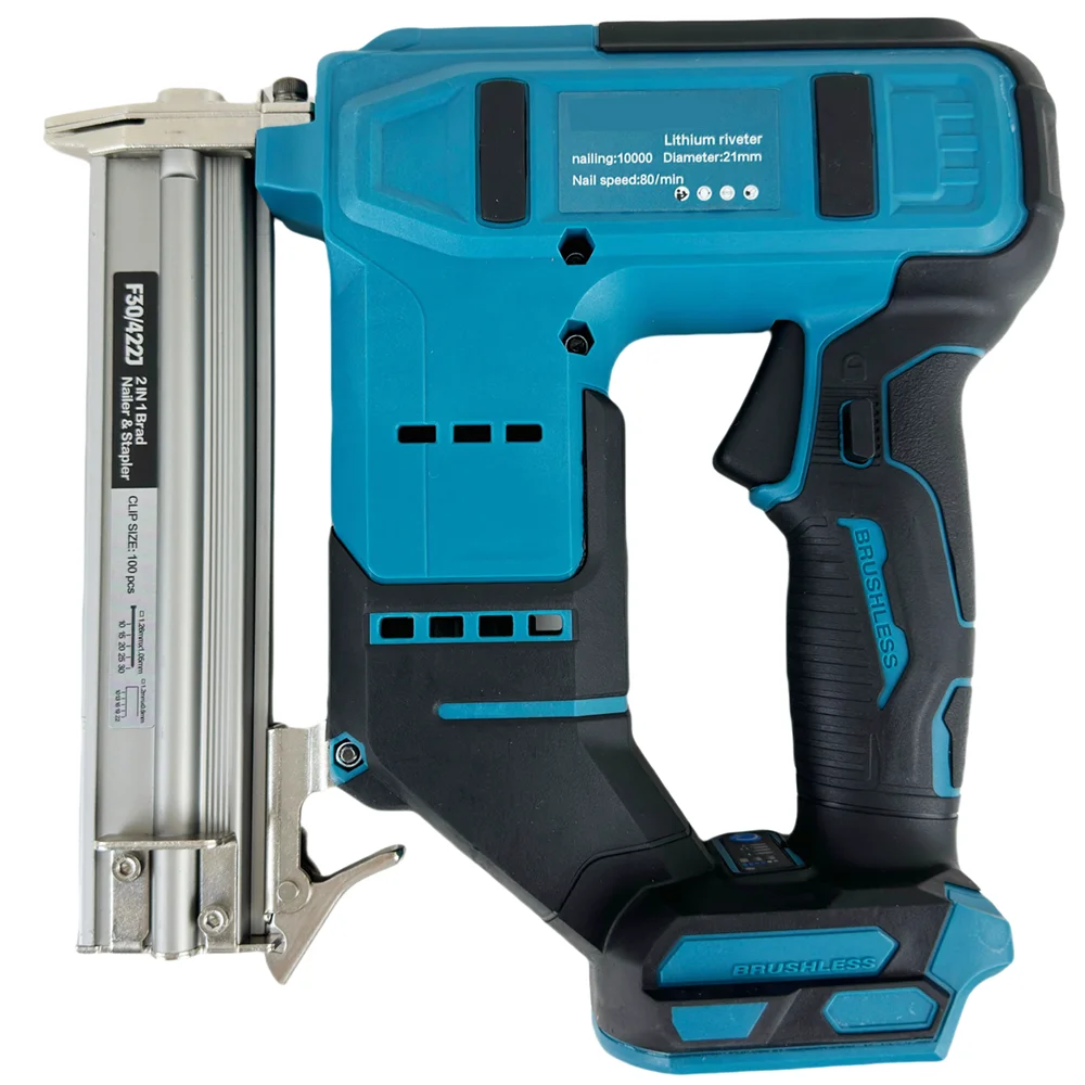 Multi-Functional Wireless Lithium-Ion Nail Gun Straight Nails Home Decoration Carpenter Use DFN350G Rechargeable Nail Gun
Multi-Functional Wireless Lithium-Ion Nail Gun Straight Nails Home Decoration Carpenter Use DFN350G Rechargeable Nail Gun