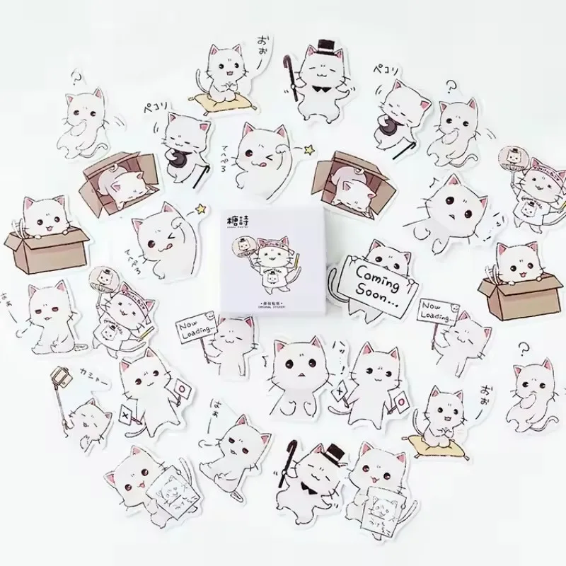 45 Sheets Cute Cat Stickers Album Decoration Stickers Label Sealing Sticker Decorative Stickers For Water Cups DIY Stickers
45 Sheets Cute Cat Stickers Album Decoration Stickers Label Sealing Sticker Decorative Stickers For Water Cups DIY Stickers