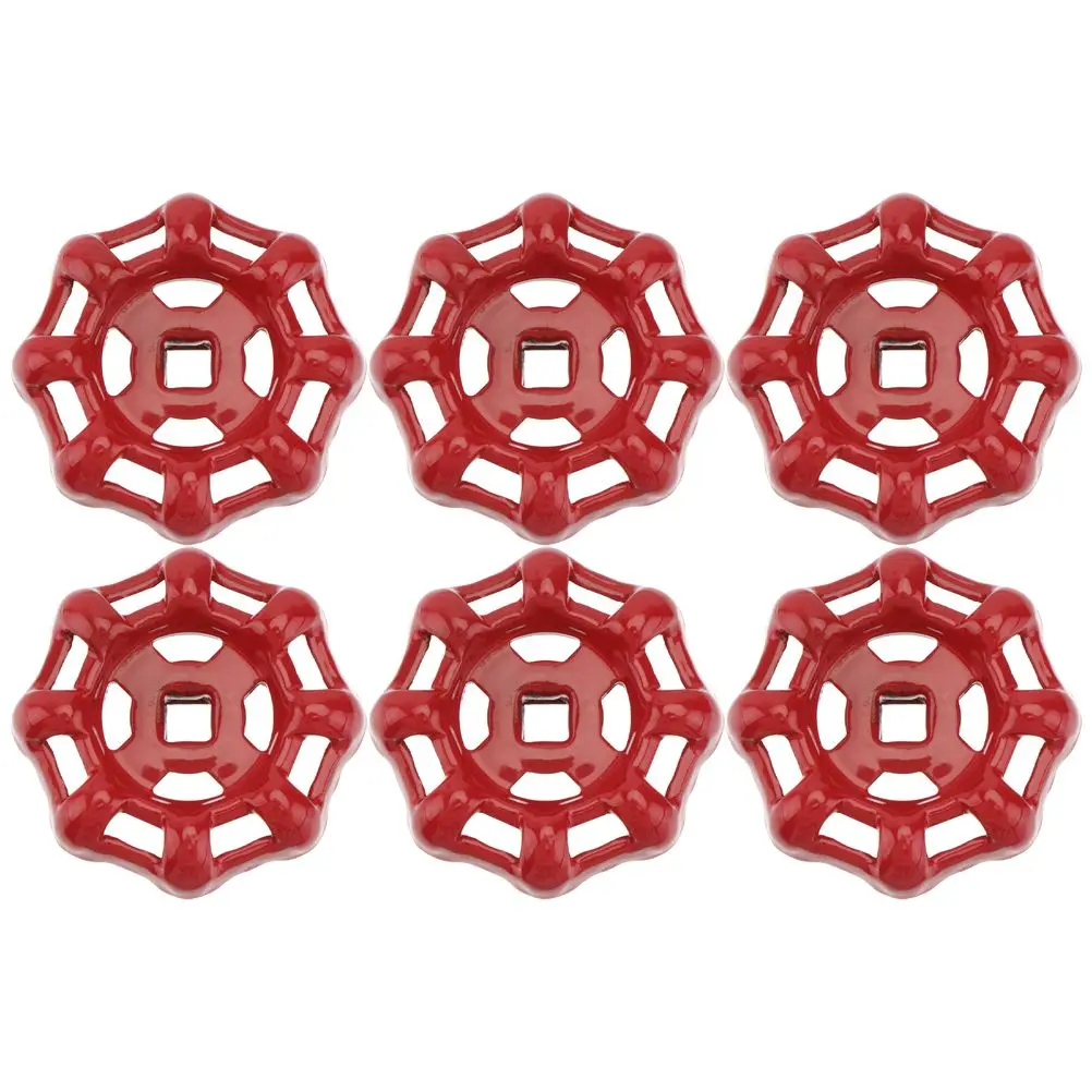 Gate Valve Handle 6 Pcs Metal Wheel Cast Iron Parts Kitchen Faucet Accessories Small Fluid Resistance Long Service
Gate Valve Handle 6 Pcs Metal Wheel Cast Iron Parts Kitchen Faucet Accessories Small Fluid Resistance Long Service