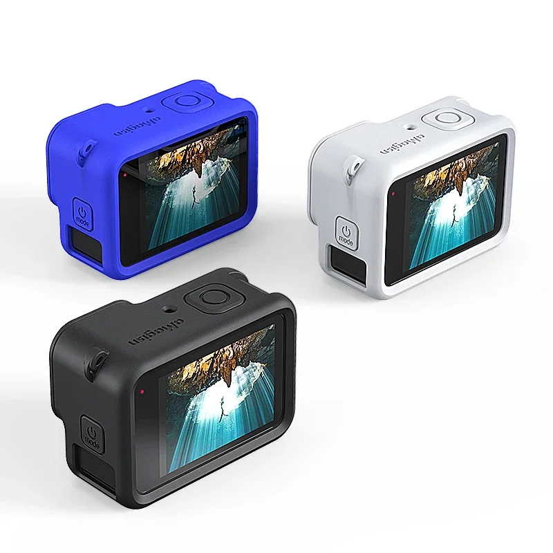 Silicone Protective Cover With Lanyard & Lens Cap For Gopro 13 Protective Housing Shell For GoPro Hero13 Camera Accessories
Silicone Protective Cover With Lanyard & Lens Cap For Gopro 13 Protective Housing Shell For GoPro Hero13 Camera Accessories